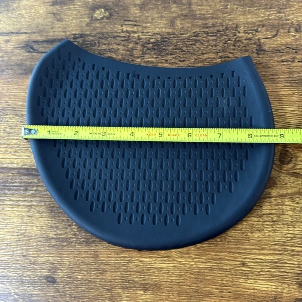 NWT Swim Waterproof Hair Black Cap Non-Slip Grip Pad